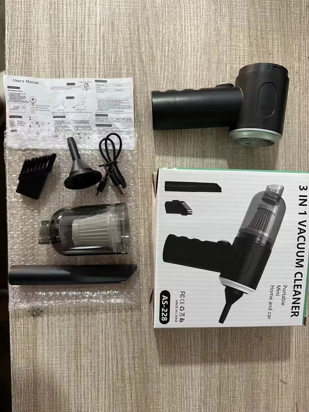 🧹 Aspiradora Portatil para Autos, Oficina y el Hogar