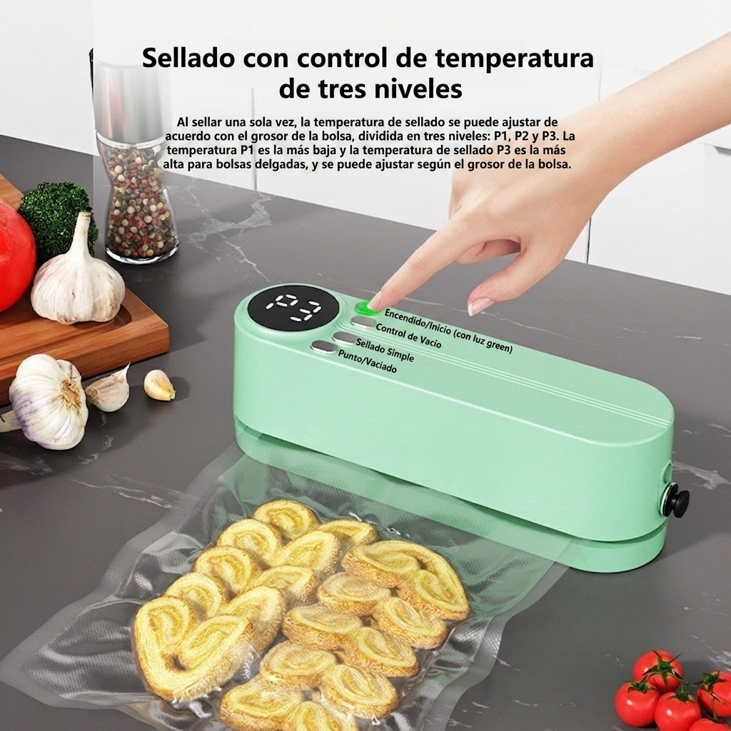 SELLADORA AL VACÍO DIGITAL 3 EN 1