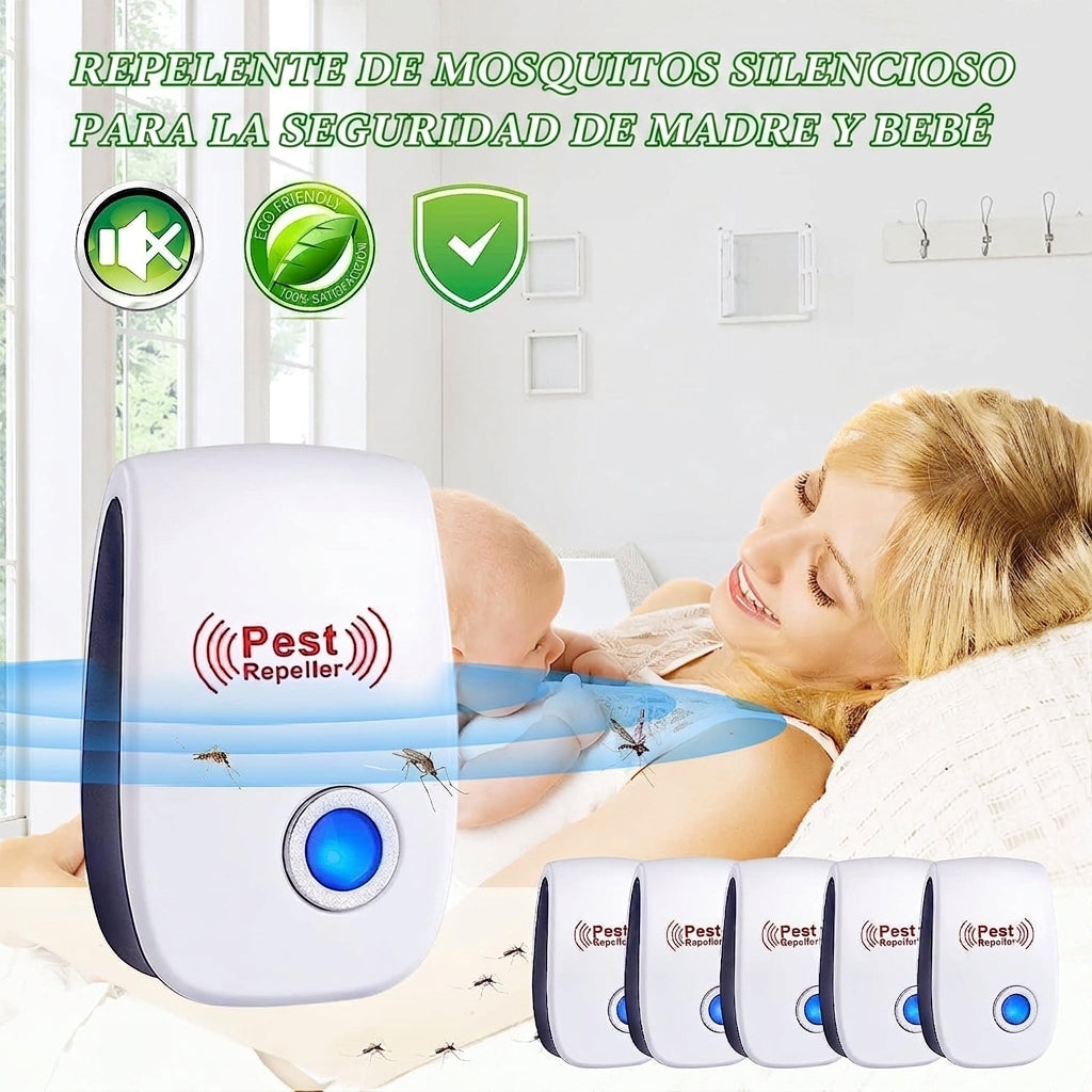 Repelente Ultrasonico De Plagas y Ratones