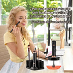 💄 Limpiador Automático de Brochas 2 en 1