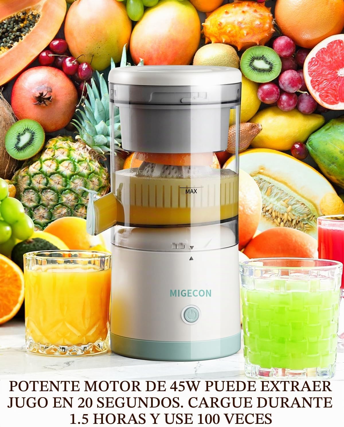 Disfruta de un Delicioso Jugo en Cualquier Momento y Cualquier Lugar