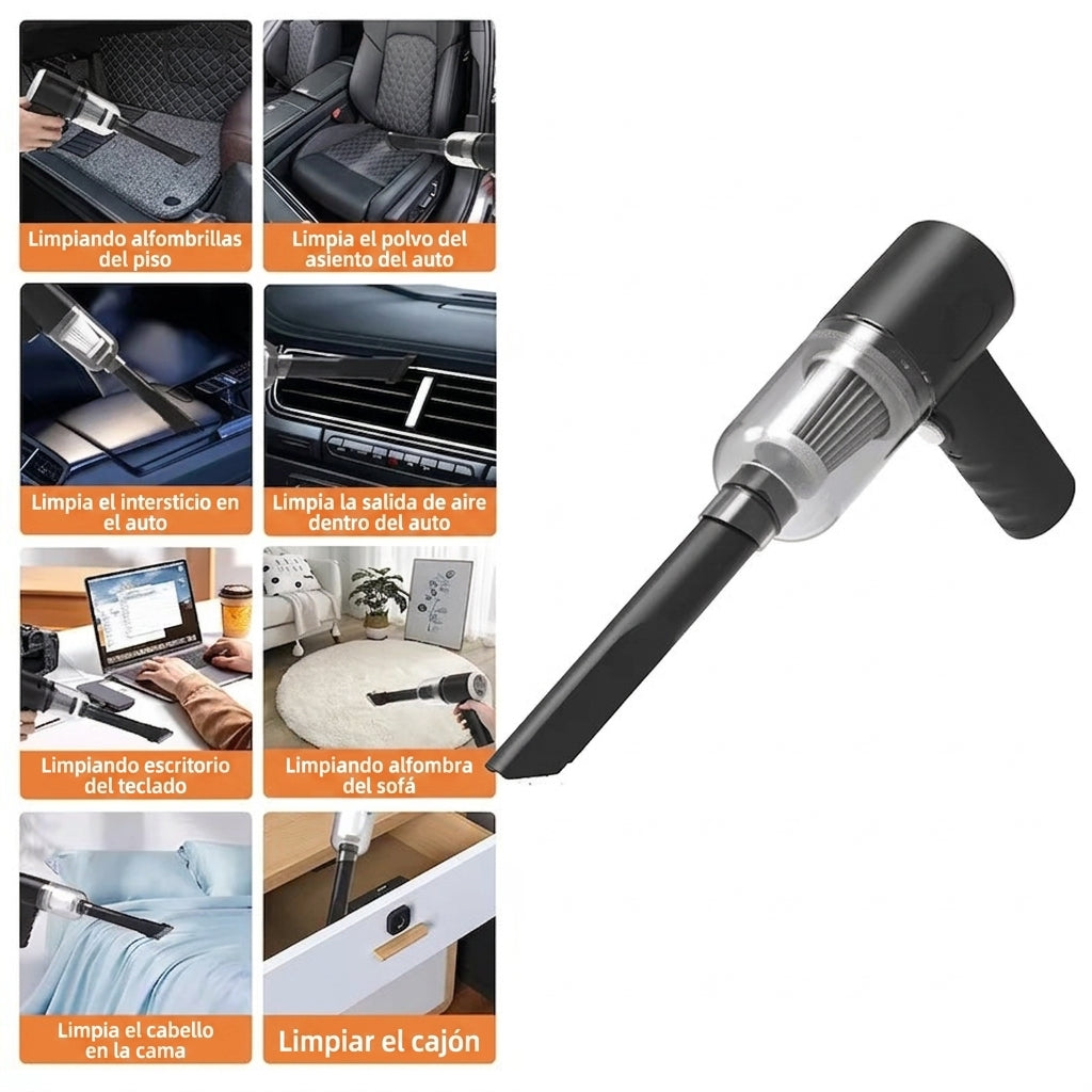 🧹 Aspiradora Portatil para Autos, Oficina y el Hogar