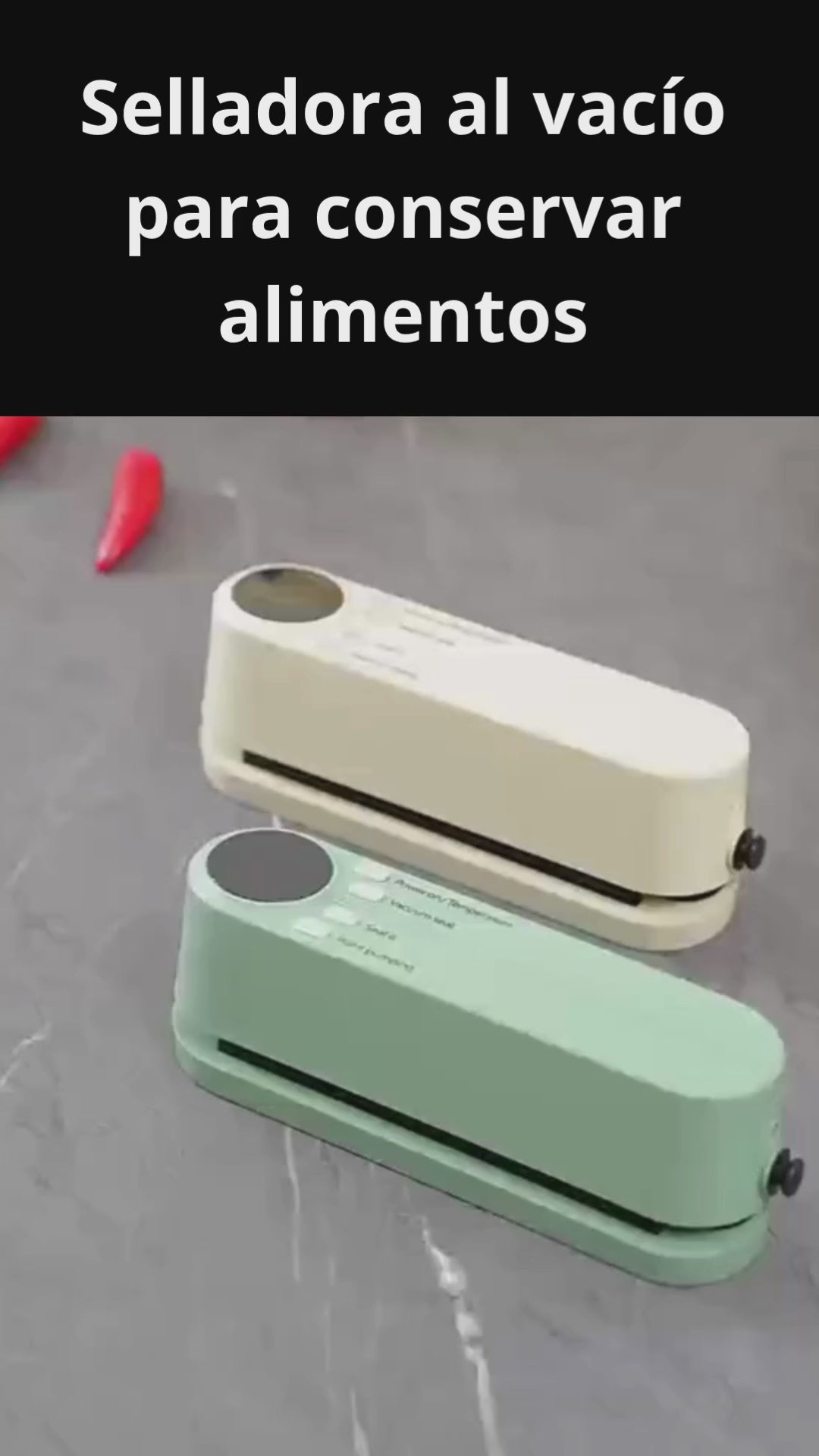 SELLADORA AL VACÍO DIGITAL 3 EN 1